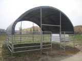 Durable PE and PVC Livestock Shelter on Sale