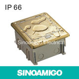 CE TUV IP66 Copper Waterproof Connector Box Floor Socket
