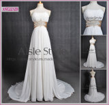 Fashion Charming Halter Lace Beading Chiffon Evening Dress/Evening Gown/Party Dress (ASE2232B)