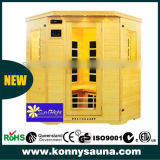 Indoor Carbon Heater Hemlock Far Infrared Sauna Room (SCB-003SLCGF)