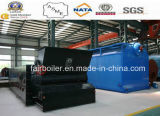 Industrial Dzl Series Automatic Grate Chain Coal Fired Hot Water Boiler for Hotel and Bath Center