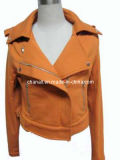 Lady Fashion PU Leather Jacket (CHNL-PUJT007) ,