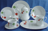 Round Ceramic Dinnerware Set, Porcelain Tableware Set (JC5Y041)