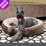 Small Luxury Pet Dog Bed The Detachable and Washable Checkerboard Pattern Suede Short Plush OEM Factory Direct Wholesale Kennel