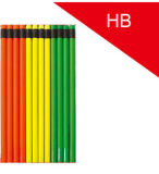 7'' Neon Color Hb Pencil with Wood-Free Plastic Material