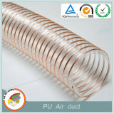 100m HVAC Air Conditioner Ducting Copper Wire Reinforced Plastic Hose