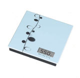 Qh Brand Digital Food Balance Kitchen Weight Scale with Super Slim Stainless Steel Platform and 2kg Capacity