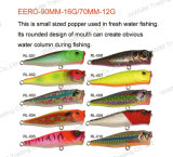 Fishing Lure, Fishing Tackle, Plastic Lure (Top Water Lure--Small Popper) (HRL031)
