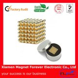 Golden Magnet Ball / Magnetic Ball / Bucky Ball for Intellectual Toy