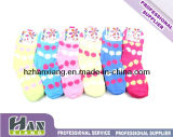 OEM Socks Exporter Polyester Winter Women Lady Child Gift Socks (HX-157)