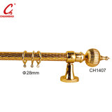 Curtain Rod (CH1407) Plastic Handle Alumiume Pipe Rod Pipe