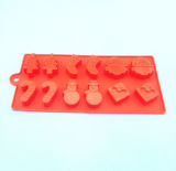Factory Price Christmas Silicone Ice Tray for 2014