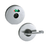 Stainless Steel Toilet Cubical Jib Door Lock Set (KTW08-163)
