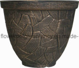 Fiber-Clay Vintage Bowl Flower Pot (0870) (12