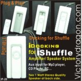 iPod Shuffle Docking Speaker Amplifier Aux Input for MP3