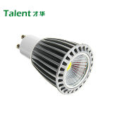 220V 7W Aluminum COB LED Spotlight in Cool White