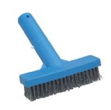 6 Inch Stainless Steel Pool Algae Brush for Cleaning
