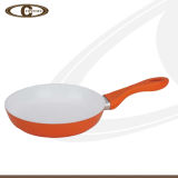 Orange Ceramic Coating Frying Pan
