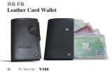Leather Card Wallet (T-169)