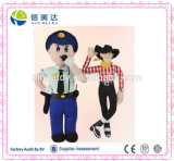 OEM Customized Police and Cowboy Plush Doll
