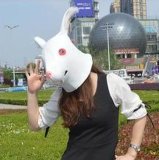 Latex Rabbit Head Masks for Halloween Party Masquerade Cosplay