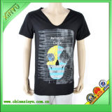 Hot Sell Cheap Men T Shirt with Heat Transfer Printing