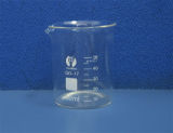 Beaker Low Form, With Spout With Print Graduations