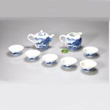 Porcelain Tea Pot Set for 6 Persons Use