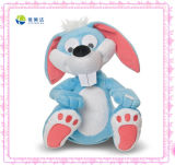 Funny Blue Plush Rabbit Bunny Toy