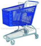 Shopping Plastic Trolley 120L-180L, Supermarket Trolley, Shopping Cart, Trolley Cart