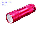 Hottest 9 LED Mini Portable Flashlight Torch