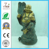 Polyresin Maitreya Figurine, Resin Buddha Statue for Decoration
