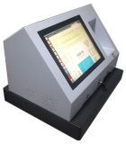 Desktop Projective Capacitive Touchscreen Kiosk with Box Ipc and Laser Printer
