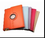 360 Rotating Leather Case for iPad2/3 with Stand