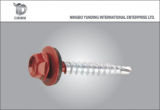 Hex Good Washer Heaf Self-Drilling Screw with Steel and Rubber Washer