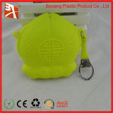 Customize Peach Shape Silicone Wallet