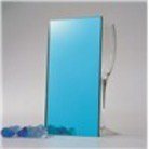 1650*2140mm Ocean Blue Reflective Glass for Building