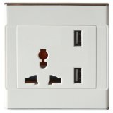 Home Intelligent Wall Switch Socket for Mobile Power Supply (D6)