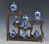 Decorative Antique Blue and White Ceramic Porcelain Vases