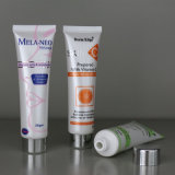 Plastic Cosmetic Tube Lotion Tube with Silver Cap