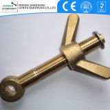 China Made Brass Eye Bolt with Wing Nut