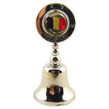 Belgium Tourist Gift Flag Bell with Print Emamel Logo (F8016)