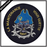 Fashion Skull Embroidery Patch for Garment (BYH-10119)