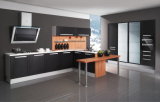 Popular Lacquer&Mdfkitchen Cabinet Glass Doors/Hotel Furniture