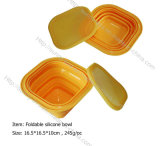 Collapsible Silicone Bowl, Foldable Bowl (SY-S10042)
