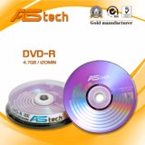 Blank DVD-R 16x/4.7GB/120min (AS TECH)