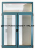 High Quality Aluminum Window Aluminium Casement Window with As2208 Double Glazing