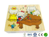 Hello Kitty Kids Puzzle / Wooden Toy Puzzle (KM6196)