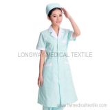 Blue Color Nurse Uniform for Summer (HX-1099T)