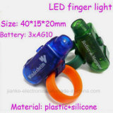 Custom Finger LED Light Torch with Logo Printed (4012)
